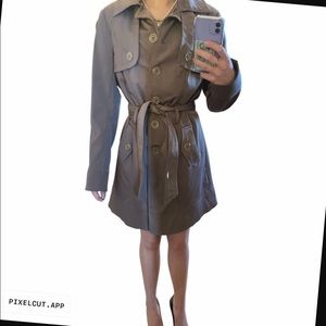 Brown Button-Down Jacket